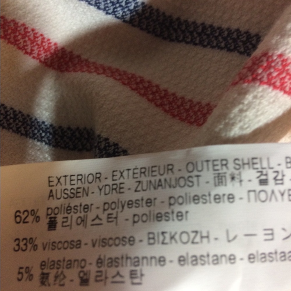 HP๐Zara Red/White/Blue Shirt Large Size/Tank Top - Picture 6 of 8